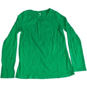Children's Place Green Long Sleeve Top (L 10/12)